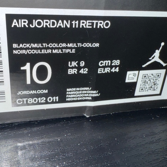 Jordan 11 Jubilee 25th anniversary - Picture 12 of 13